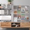 Adiroffice White, MDF Wood, 11.8 in W, 23.9 in L, 39.3 in D ADI500-36-WHI-MK - alternate 7